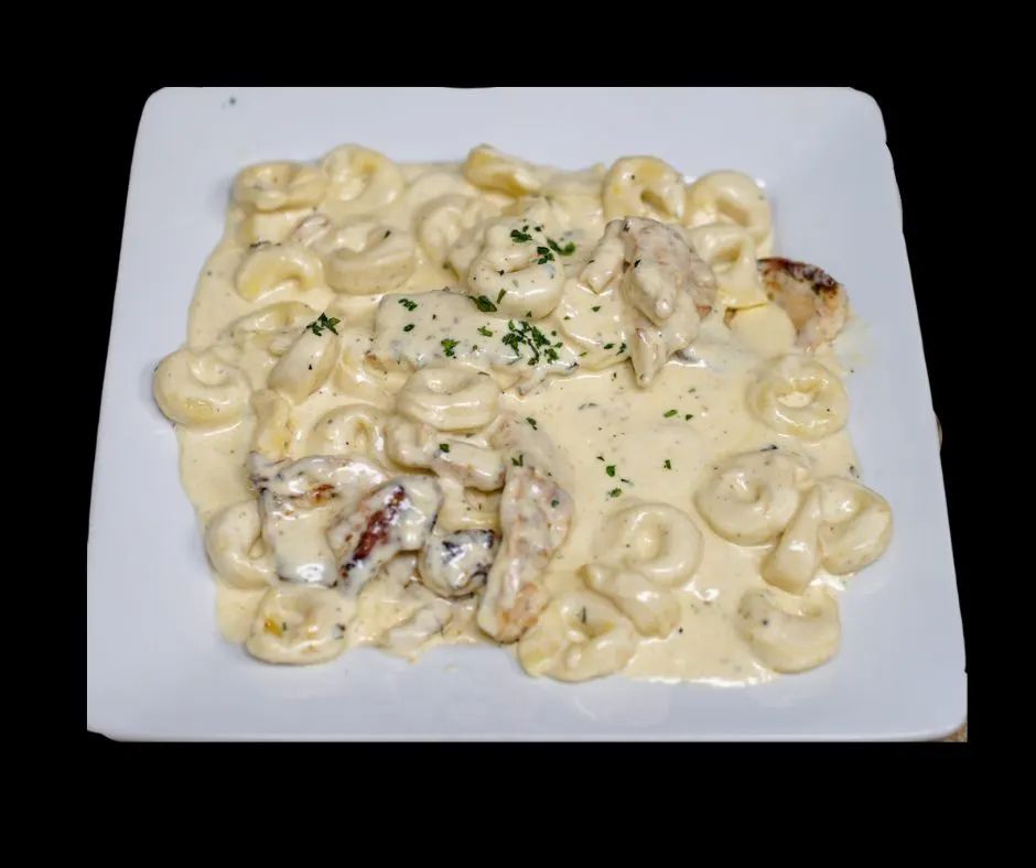 Baked Tortellini Alfredo