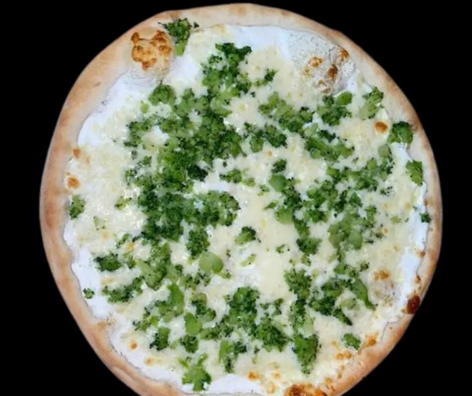 White Pizza W Broccoli