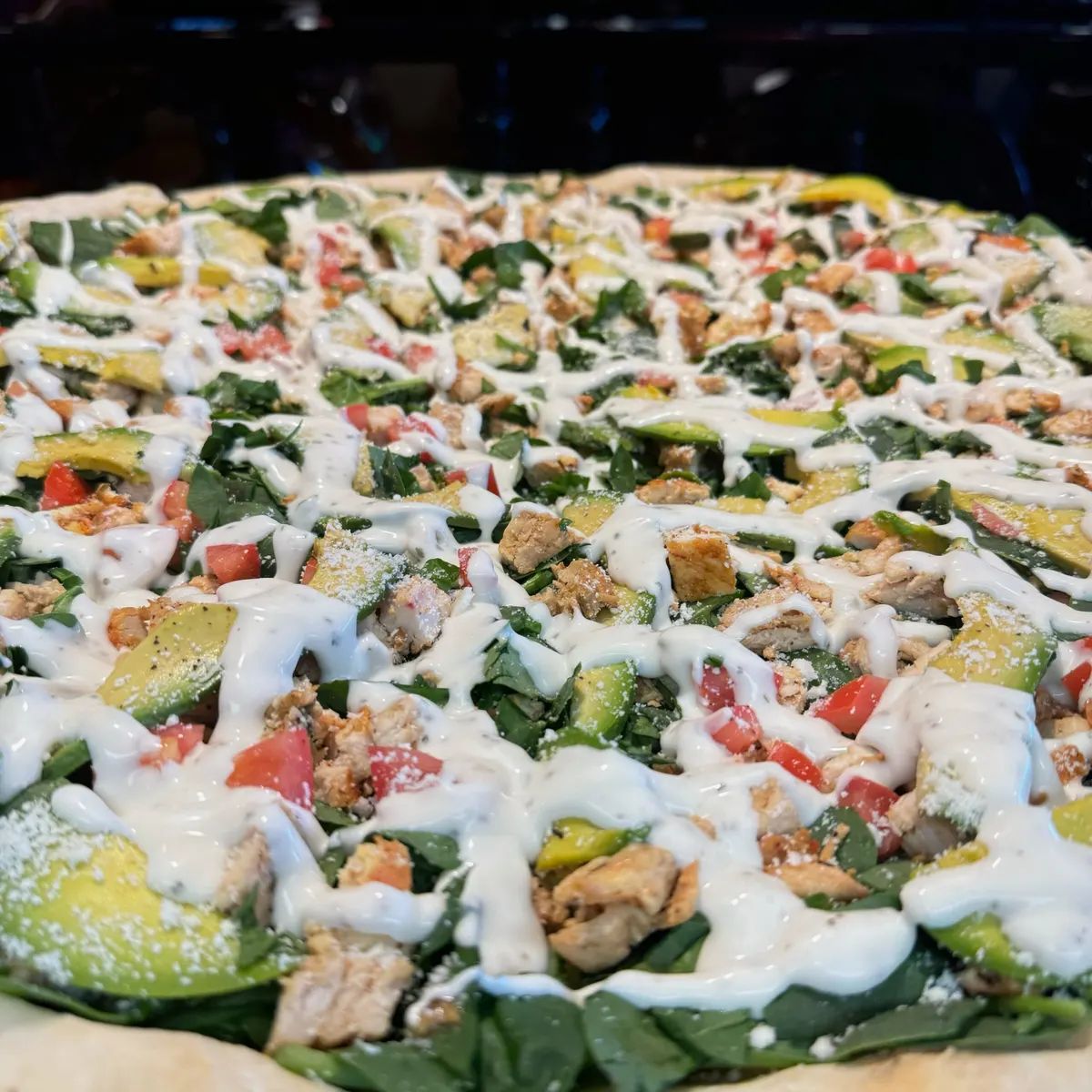 Chicken Avocado Pizza