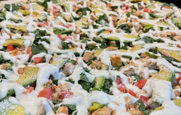 Chicken Avocado Pizza