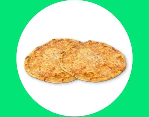Two Personal 10” Cheese pizzas