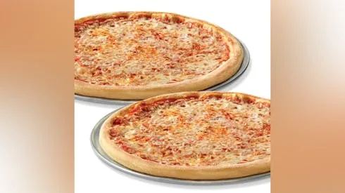 Two Medium 14” cheese pizza